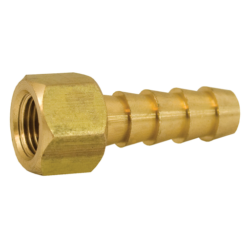 3/8" x 1/8" Brass Hose Barb To Female Pipe