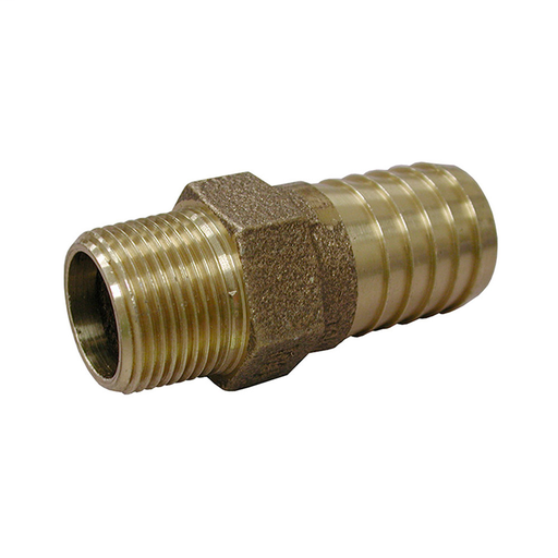 1/2" Brass Male Insert Adapter, Lead Free