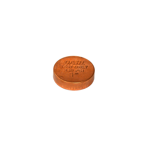 1-1/2" Wrot DWV Solder Test Cap