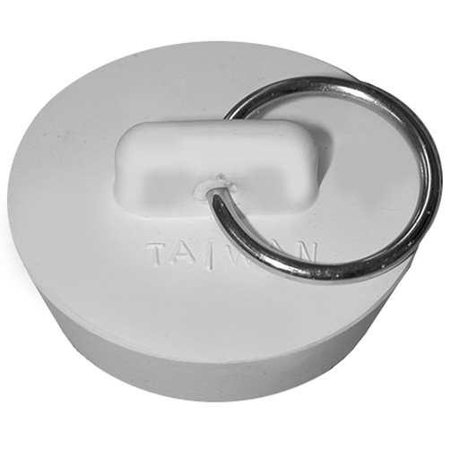 White Basin and Tub Stopper 1-3/4" Trade Size