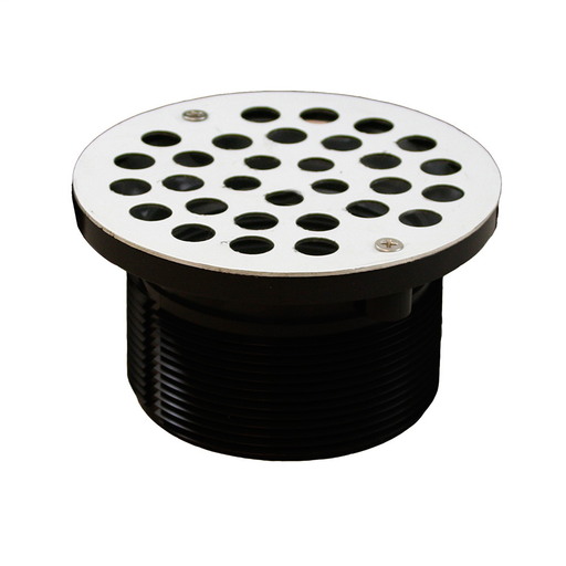 3-1/2" IPS ABS Spud with 5" Stainless Steel Strainer