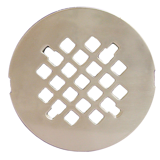 4-1/4" Satin Nickel Replacement Strainer, Snap-in