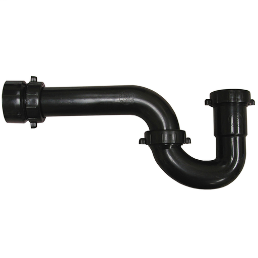 1-1/2" Solvent Weld ABS P-Trap with Adapter