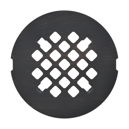 Old World Bronze 4-1/4" Round Snap-In Strainer