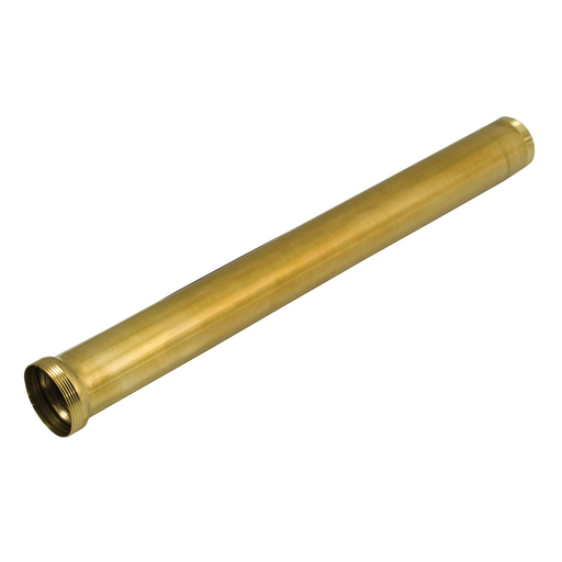 1" x 1-1/8" x 10" Brass Overflow Tube