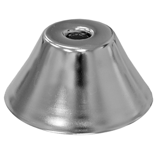 1/4" CTS (3/8" OD) Sure Grip Escutcheon, Bell Pattern, Box of 25