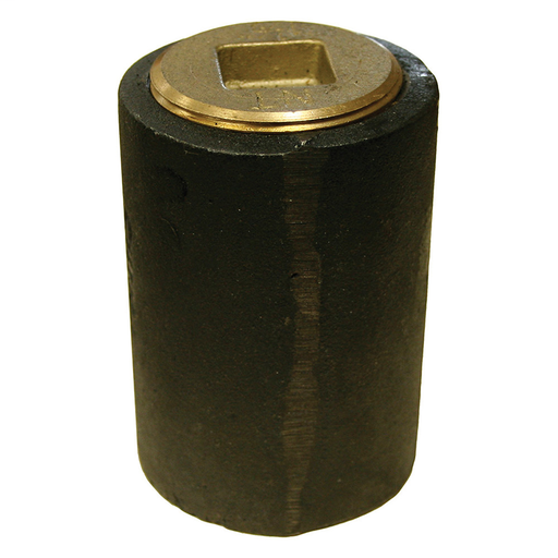 4" Plain End Cleanout Long Pattern with 3-1/2" Raised Head (HEX) Heavy Pattern Plug - 4" Height