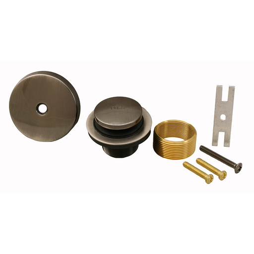 Antique Pewter One-Hole Toe Touch Conversion Kit