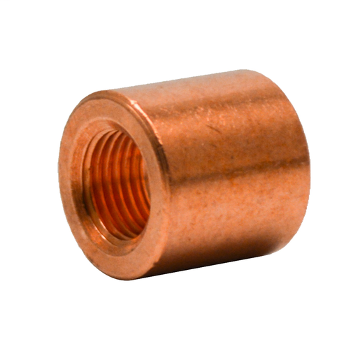 1/2" x 1/8" Wrot/ACR Solder Joint Copper Flush Bushing