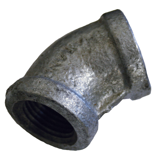 2-1/2" 45° Elbow Galvanized
