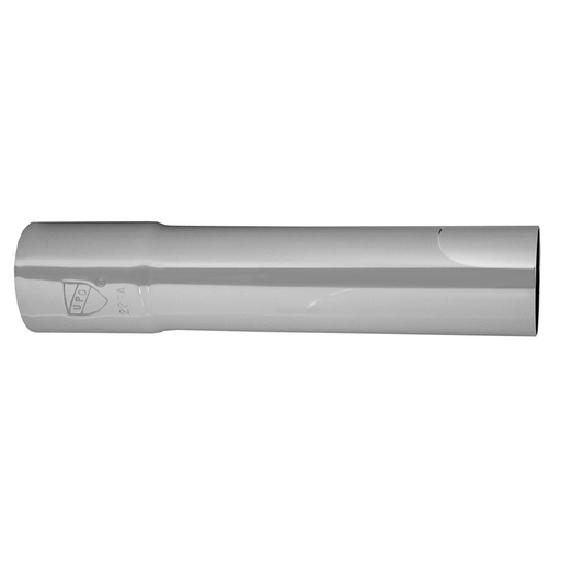 1-1/4" x 6" Chrome Plated Brass Solder Extension Tube 22 Gauge