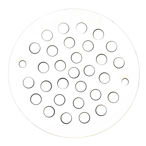 Biscuit 4-1/4" Round Stamped Strainer