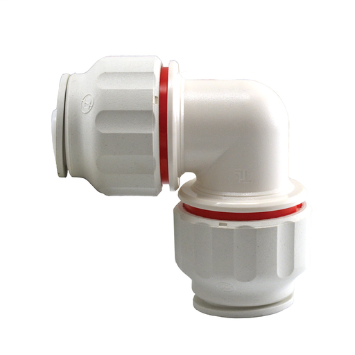 3/4" Twist to Lock Plastic Elbow Union