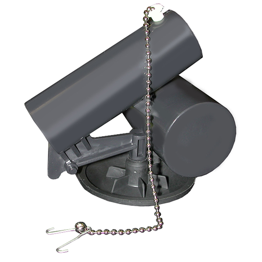 Low Profile Actuator Unit Complete for American Standard® #5 Old Style Black with Disc, Chain, Clip and Grommet