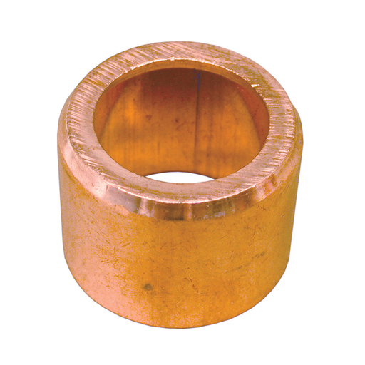 1" x 1/2" Wrot/ACR Solder Joint Copper Flush Bushing