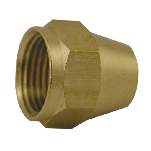 3/8" Brass Short Flare Nut