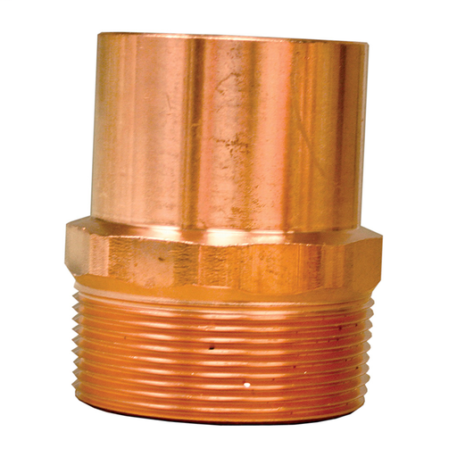 3/4" Wrot/ACR Solder Joint Copper Male Adapter
