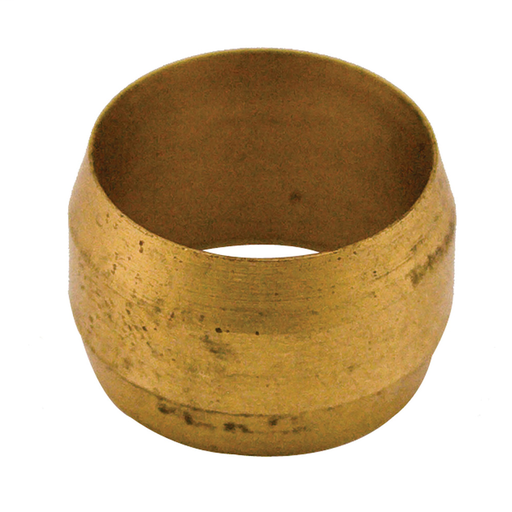1/4" Brass Compression Sleeve, Carton of 10