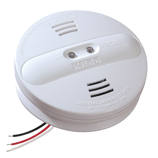 Kidde PI2010 (21007915-N) Hard-Wired Interconnect Dual Sensor Smoke Alarm, 120V, 9V Battery Backup Product image for Kidde PI2010 (21007915-N) Hard-Wired Interconnect Dual Sensor Smoke Alarm, 120V, 9V Battery Backup