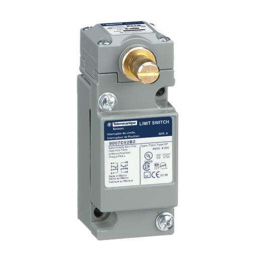 9007C62B2 - LIMIT SWITCH 600V 10AMP C +OPTIONS
