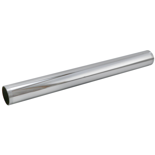 12 inch 20 GA Chrome Plated Threaded Brass Tube (KEE 1161PC 1-1/4" X 12" 20GA)
