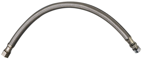 Faucet Supply Line - 3/8in Compression X Delta Style X 12" - Stainless Steel - Lead Free (KEE PP23850LF 3/8"X 12" COMPRN)