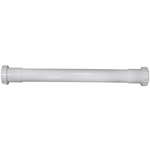 16 in Double Ended Extension Tube- 1 1/2" x 1 1/2" -White (P9793 PVC 1-1/2" X 16" DOUBLE)