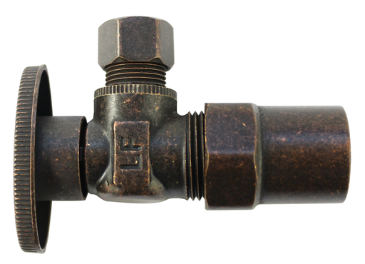 Water Supplies - Quarter Turn Valves - Angle - CPVC x Compression - 2880ORBLF