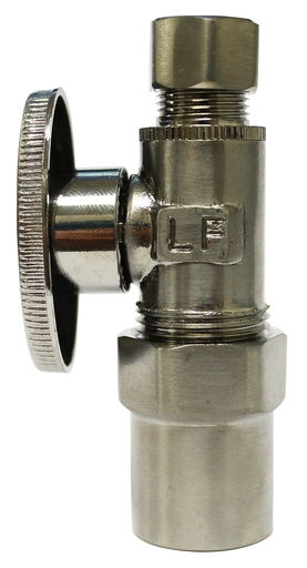Water Supplies - Quarter Turn Valves - Straight - CPVC x Compression - 2881DSBNLF