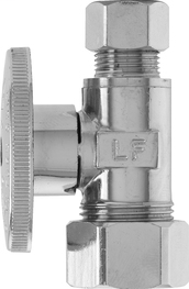 Water Supplies - Quarter Turn Valves - Straight - Compression x Compression - K2068PCLF