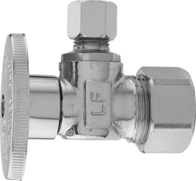 Water Supplies - Quarter Turn Valves - Angle - Compression x Compression - K2626PCLF