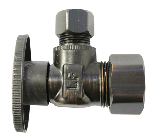 Water Supplies - Quarter Turn Valves - Angle - Compression x Compression - 2622VBLF