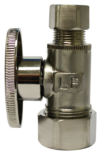Water Supplies - Quarter Turn Valves - Straight - Compression x Compression - 2068DSSSLF