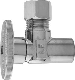 Water Supplies - Quarter Turn Valves - Angle - Sweat x Compression - K2782PCLF