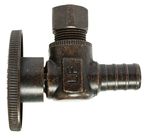 Water Supplies - Quarter Turn Valves - Angle - PEX x Compression - 2882ORBLF