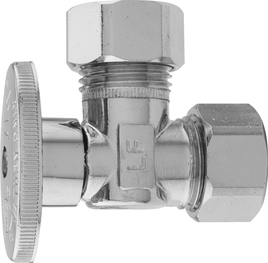 Water Supplies - Quarter Turn Valves - Angle - Compression x Compression - K2670PCLF