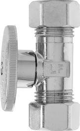 Water Supplies - Quarter Turn Valves - Straight - Compression x Compression - 2042PCLF