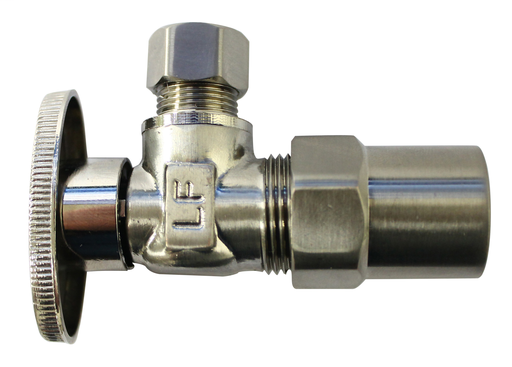 Water Supplies - Quarter Turn Valves - Angle - CPVC x Compression - 2880DSBNLF