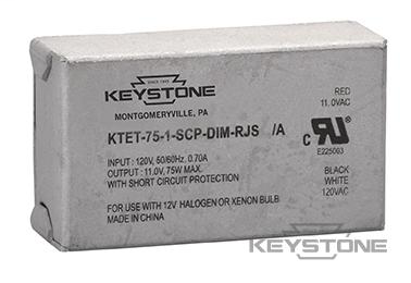Keystone Electronic Transformer for 12V halogen lamps