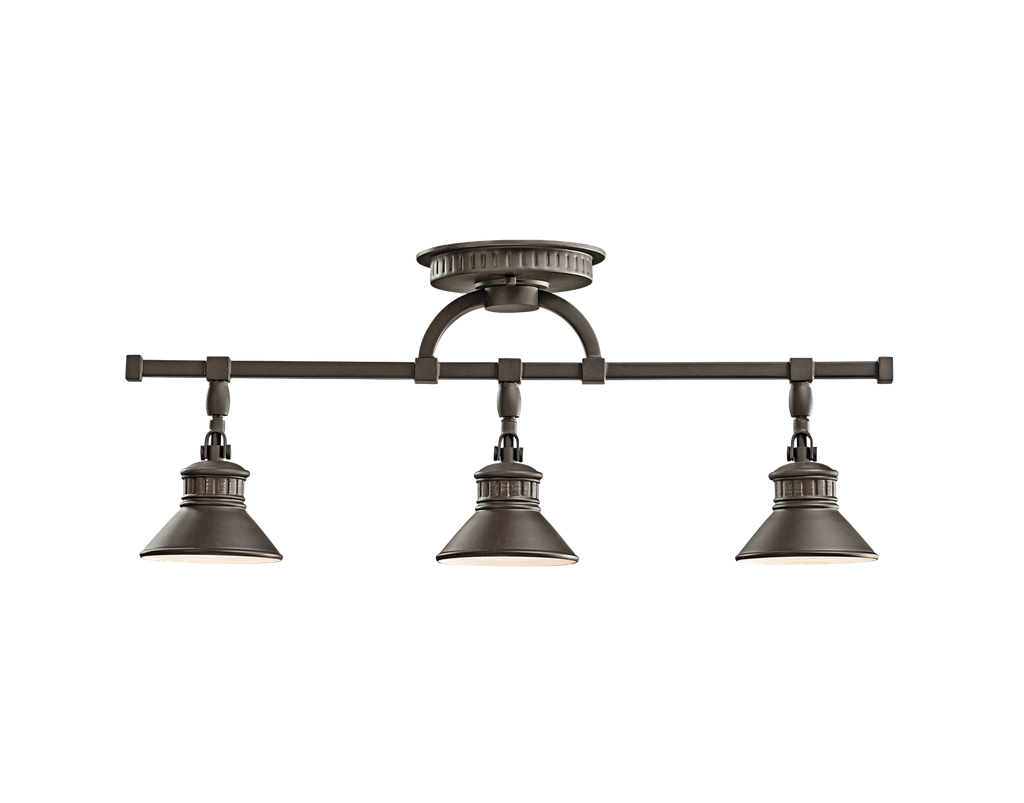 Sayre 3 Light Halogen Fixed Rail Fixture - OZ
