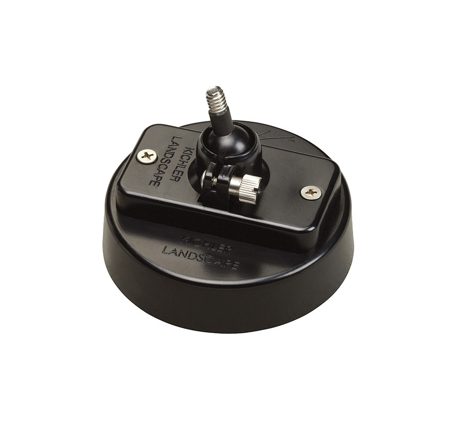 Adjustable mounting flange and weighted base combo