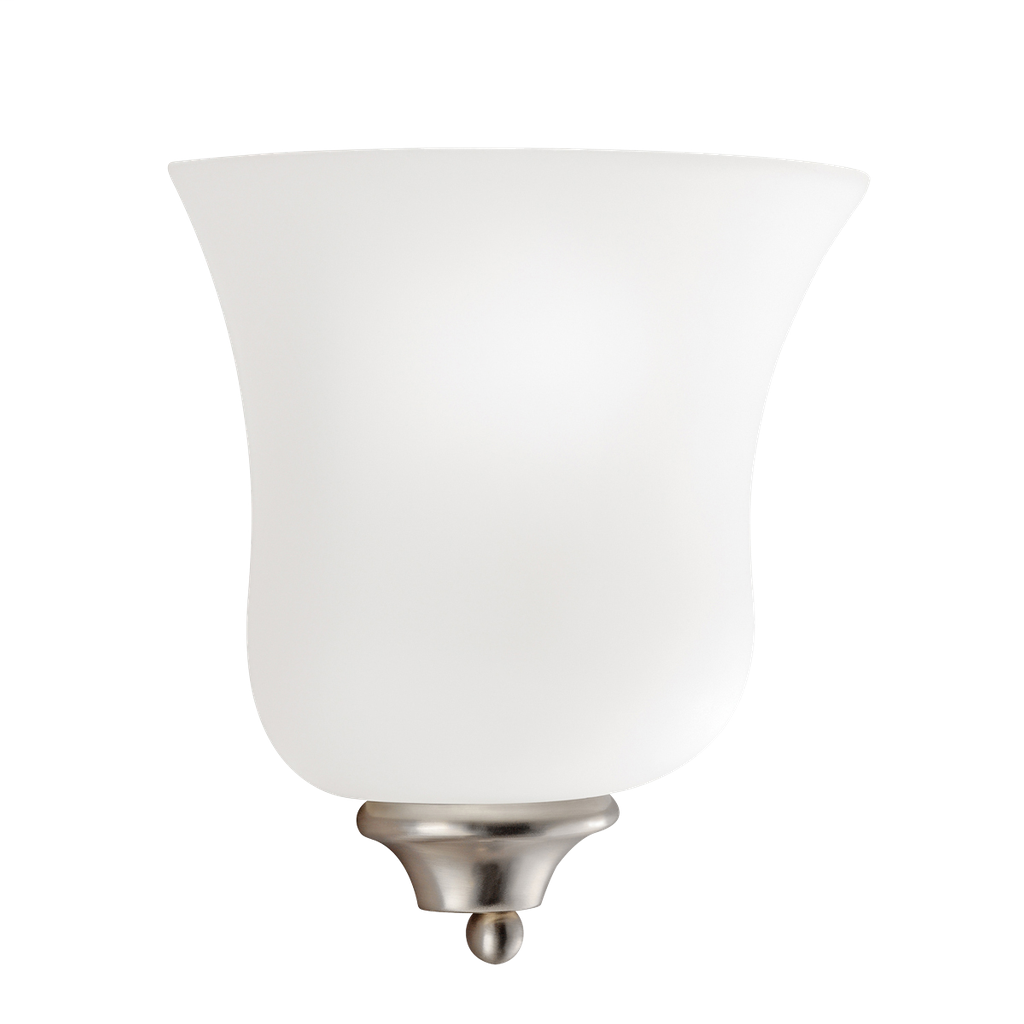 Wedgeport 1 Light Wall Sconce in Brushed Nickel
