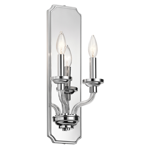 Product image for Kichler 43810CH Wall Sconce 2Lt