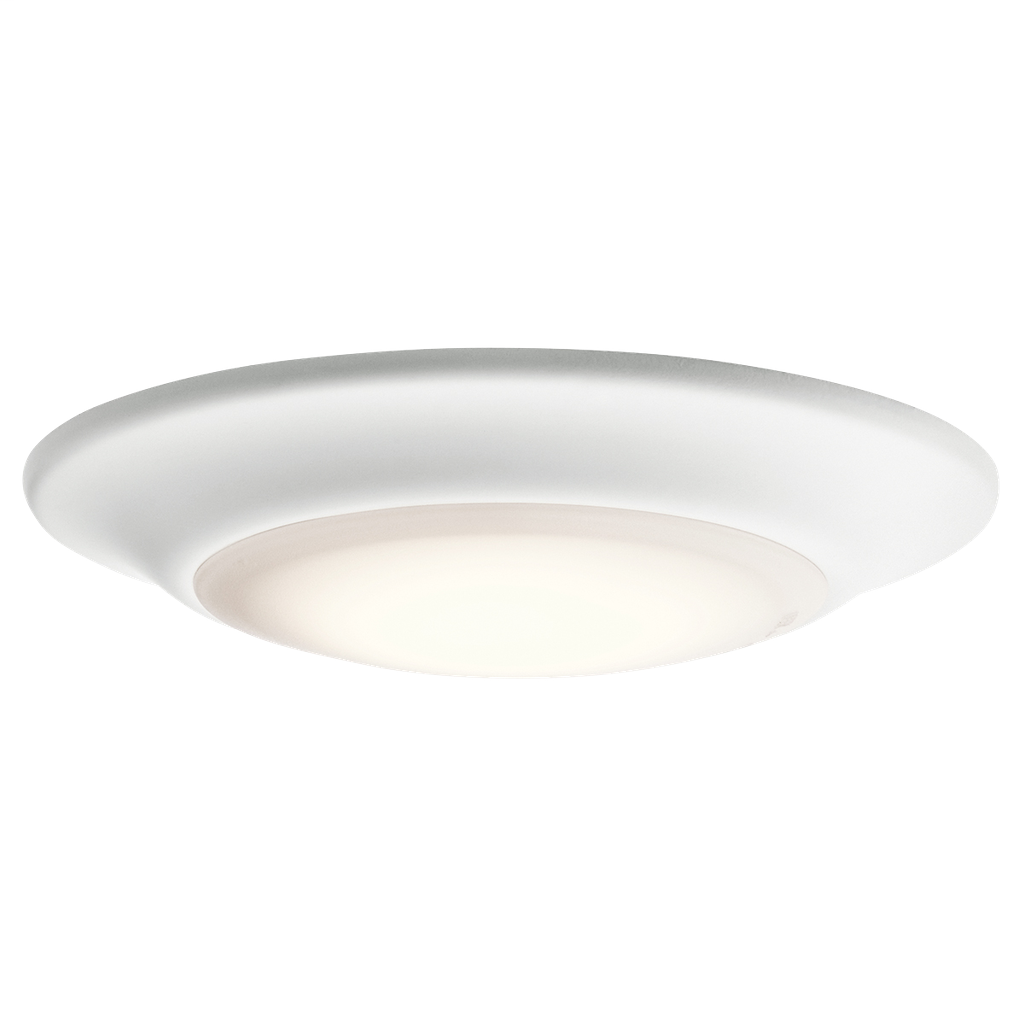 Product image for Kichler 43845WHLED27 12 W 120 Volt 2700 K White 1-Light LED Downlight Fixture