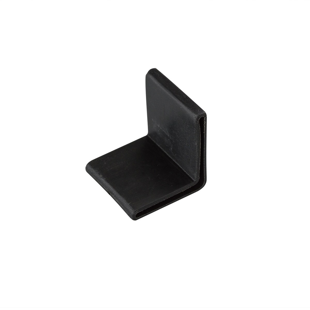 Tape Light 90 Degree Track Endcap - Black BK
