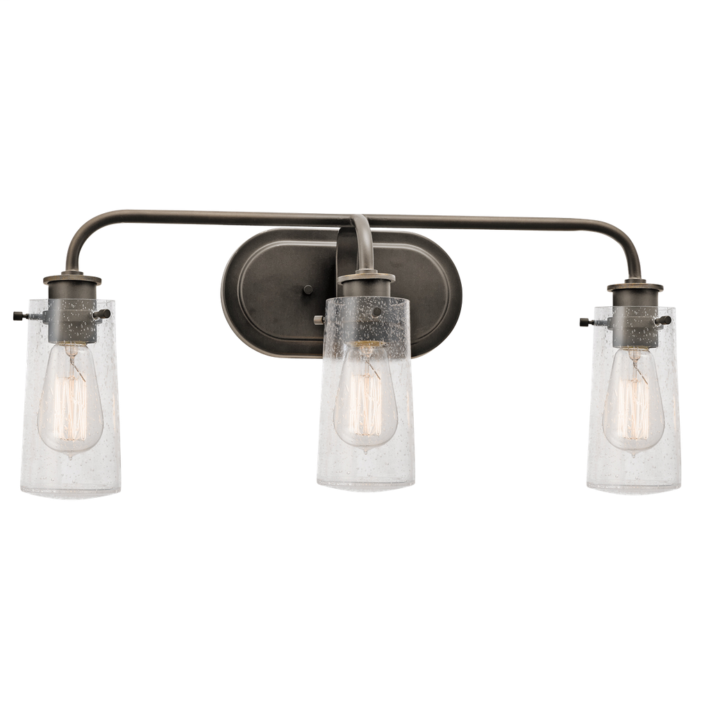 Braelyn 3 light Bath Light - Olde Bronze
