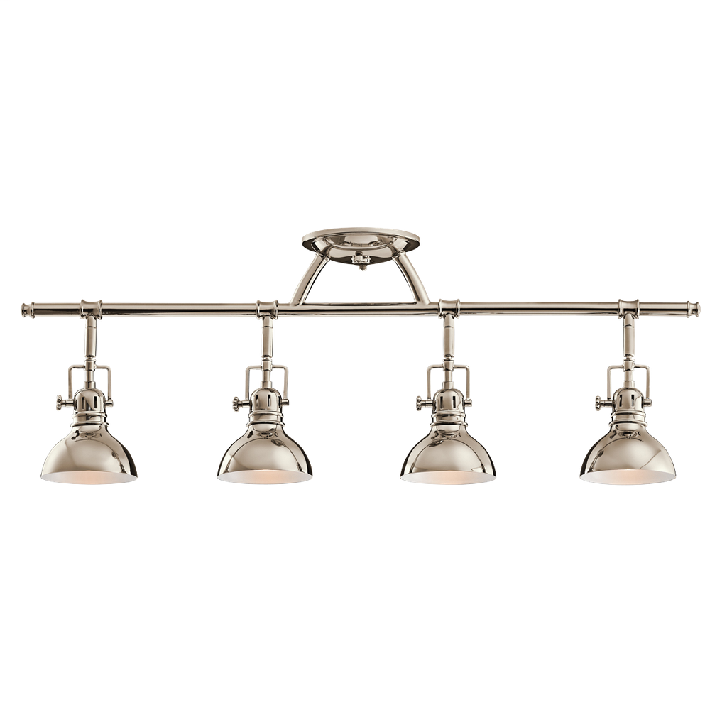 4 Light Halogen Fixed Rail Fixture - PN