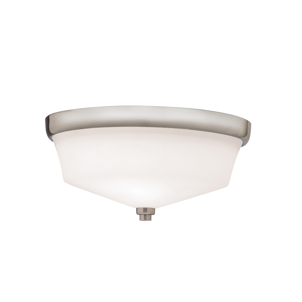Langford 2 Light Ceiling Flush Mount in NI