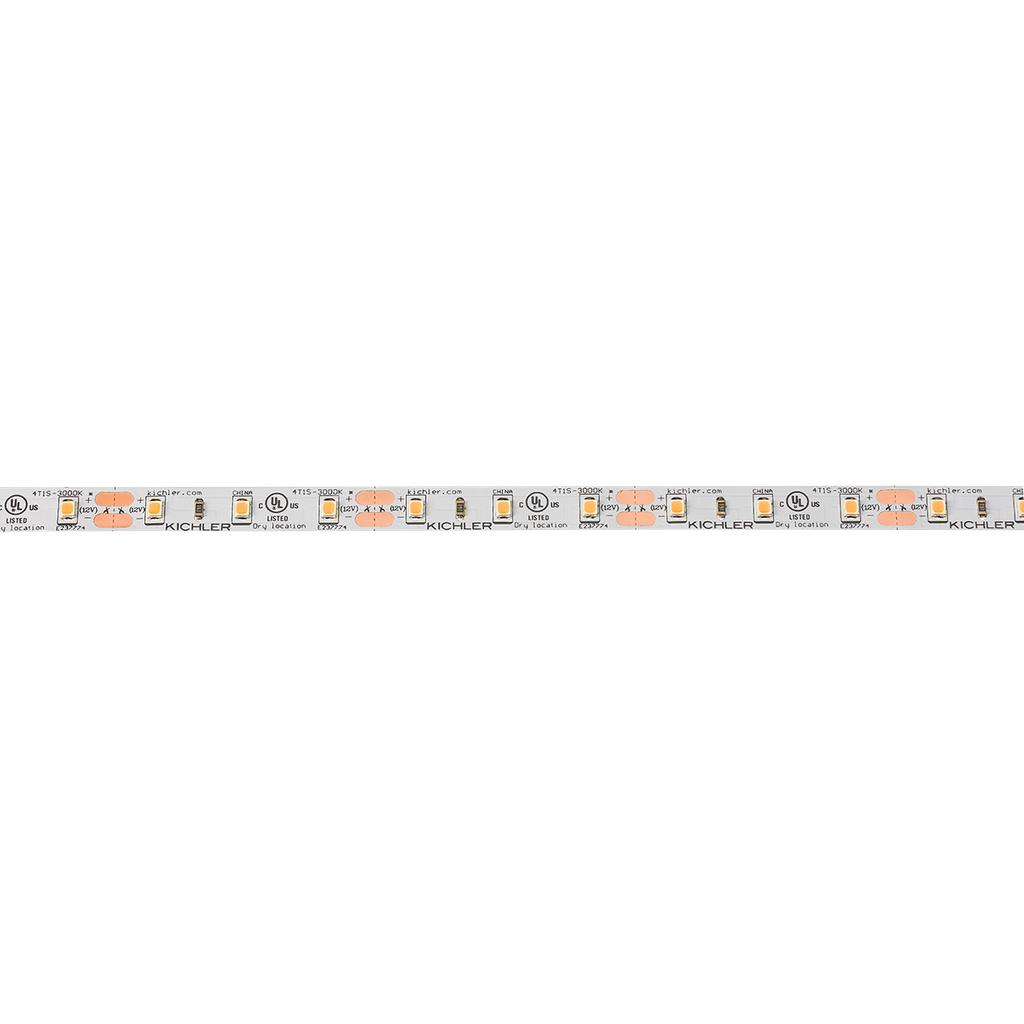 16' 12V Dry Location Tape Light 2700K - WH