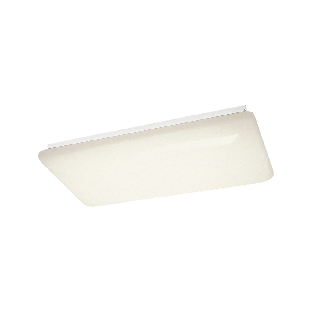Ceiling Mt 4Lt Fluorescent WH